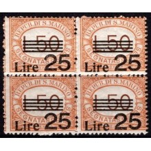 Portomærker, fireblok.